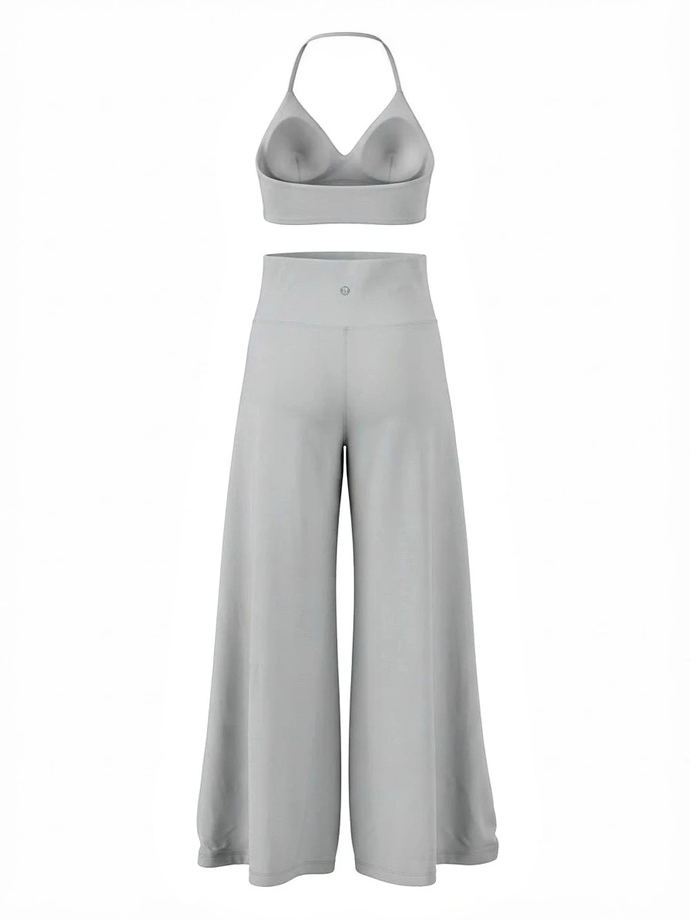 Peachy Bunz Baby Blue Wide Leg Set Like New